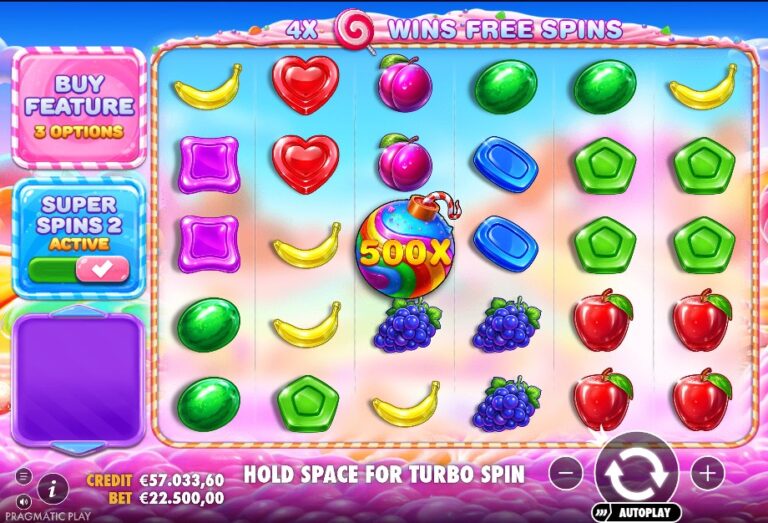 Screenshot 2 van Sweet Bonanza 2500